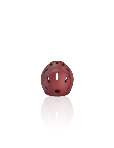 Model 28 - Ultra Soft Silicone Chastity Cage - Red