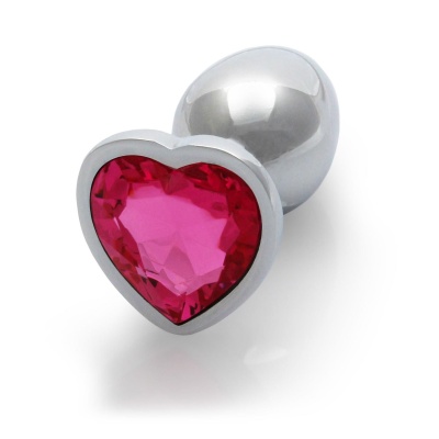 Heart Gem Butt Plug - Small - 1