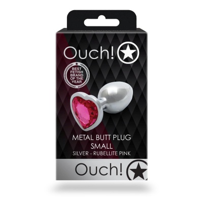Heart Gem Butt Plug - Small - 1 2