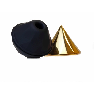 Stymulator-Diamond Air Massager USB 7 Function Gold - 1 2