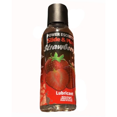 Lubrykant Slide&Play Strawberry 100 ml - 1