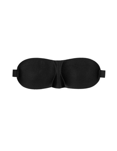 Satin Curvy Eye Mask - With Elastic Straps