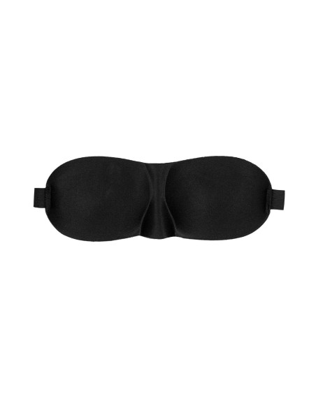 Satin Curvy Eye Mask - With Elastic Straps
