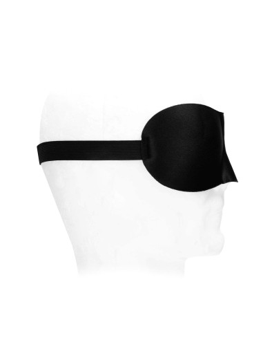 Satin Curvy Eye Mask - With Elastic Straps