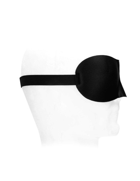 Satin Curvy Eye Mask - With Elastic Straps