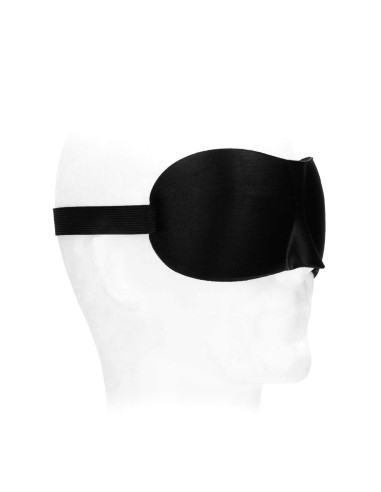 Satin Curvy Eye Mask - With Elastic Straps