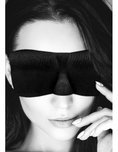 Satin Curvy Eye Mask - With Elastic Straps