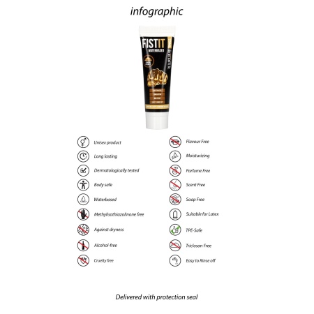 Waterbased Lubricant - 0.8 fl oz / 25 ml - 4