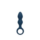 Teardrop Shaped Anal Plug - Medium - Baltic Blue - 1