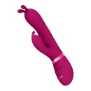 Gada - Vibrating Bunny Ear G-Spot Rabbit with Pulse Wave Shaft - 5