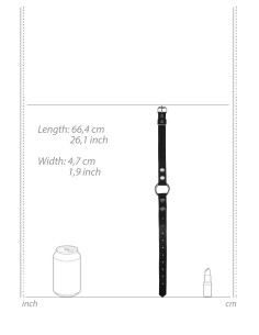 Deep Throat Gag - Black