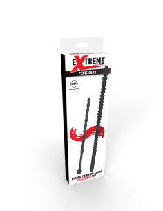 Ribbed Penis Dilator Set 2 pcs Black 2