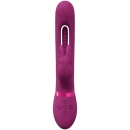 Mika - Triple Rabbit with G-Spot Flapping - Pink - 4