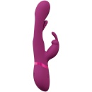 Mika - Triple Rabbit with G-Spot Flapping - Pink - 5