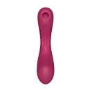 Wibrator Curvy Trinity 1 Red - 2 silniki, fale ciśnienia Air Pulse i wibracja punktu G, długość 17,5 cm - 8