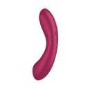 Wibrator Curvy Trinity 1 Red - 2 silniki, fale ciśnienia Air Pulse i wibracja punktu G, długość 17,5 cm - 9