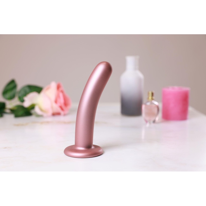 Smooth Silicone G-Spot Dildo - 6'' / 14,5 cm - 12
