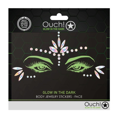 Body Jewelry Stickers - Face - 1 2