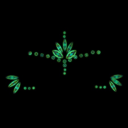 Body Jewelry Stickers - Face - 3