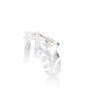 Model 25 - Chastity Cage - 3.5'' / 9 cm - Transparent - 1
