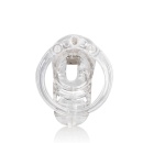 Model 25 - Chastity Cage - 3.5'' / 9 cm - Transparent - 2
