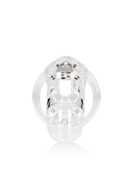 Model 25 - Chastity Cage - 3.5'' / 9 cm - Transparent