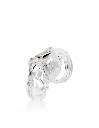 Model 25 - Chastity Cage - 3.5'' / 9 cm - Transparent