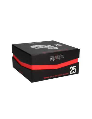 Model 25 - Chastity Cage - 3.5'' / 9 cm - Transparent