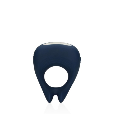 Pointed Vibrating Cock Ring - Baltic Blue - 1