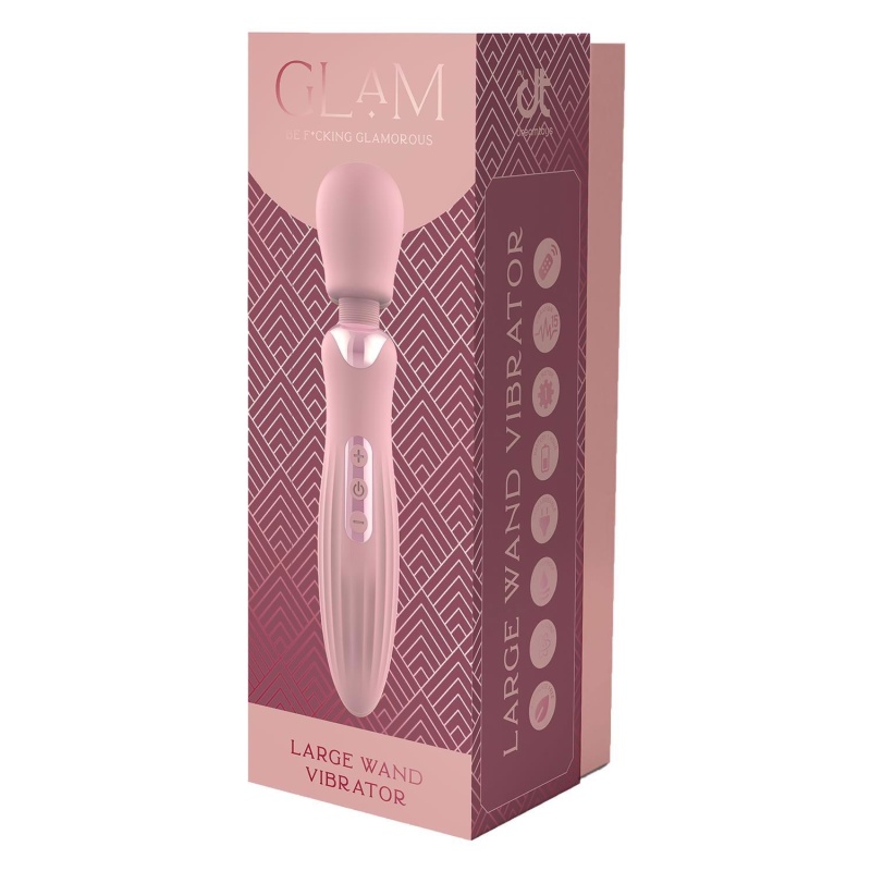 GLAM LARGE WAND VIBRATOR - 1