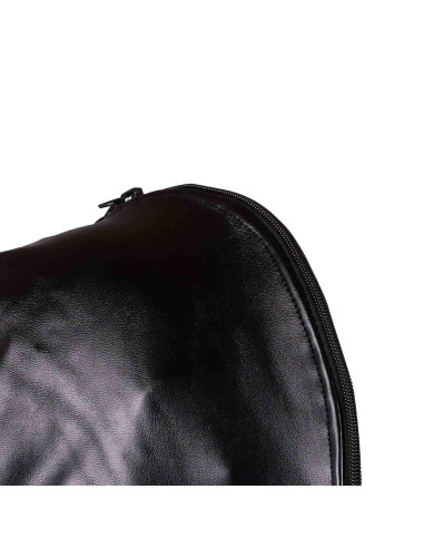 Zip-up Bondage Mask - Black