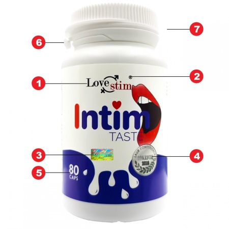 Supl.diety- INTIM TASTE 80 caps - 2