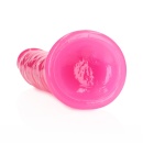 Slim Realistic Dildo with Suction Cup - Glow in the Dark - 9'' / 22,5 cm - 7