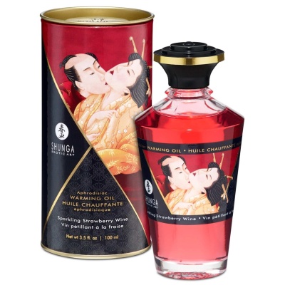 Warming Oil Sparkling Strawberry Wine - 1