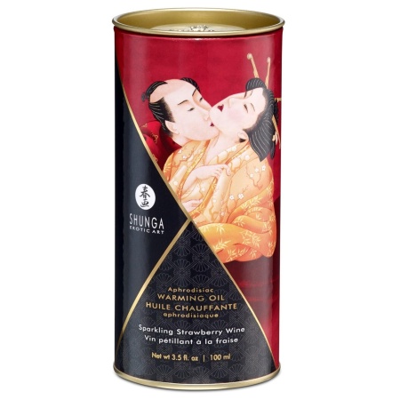 Warming Oil Sparkling Strawberry Wine - 2