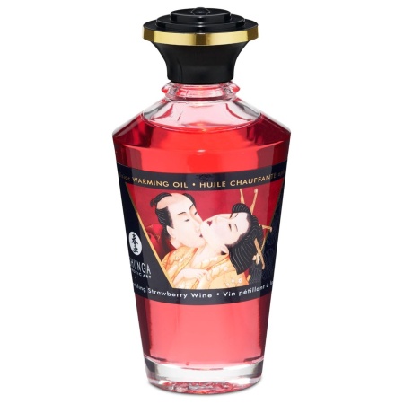 Warming Oil Sparkling Strawberry Wine - 3
