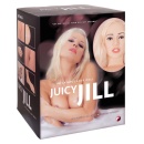 Lalka erotyczna Juicy Jill – pneumatyczna z wyjmowanym masturbatorem i 2 otworami, 143 cm - 1