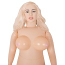 Lalka erotyczna Juicy Jill – pneumatyczna z wyjmowanym masturbatorem i 2 otworami, 143 cm - 3