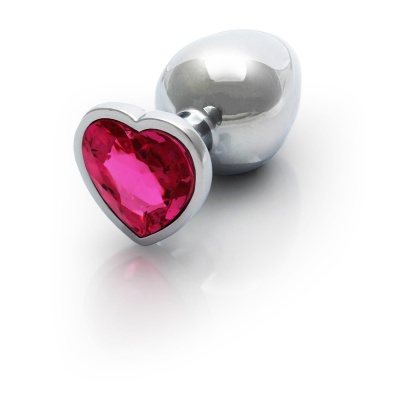 Heart Gem Butt Plug - Medium - 1