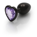 Heart Gem Butt Plug - Small - 1