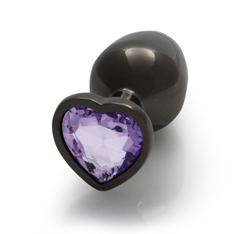 Heart Gem Butt Plug - Medium - 1