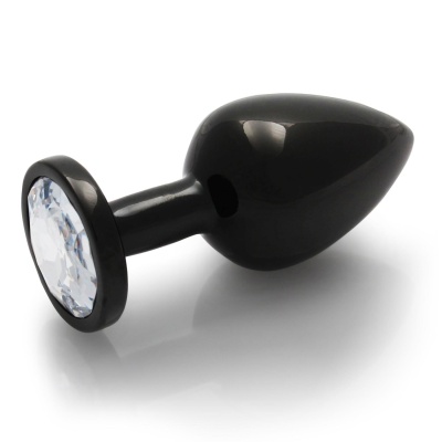 Round Gem Butt Plug - Medium - 1
