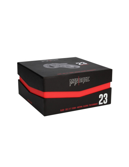 Model 23 - Chastity Cage - 2.5'' / 6,5 cm - Black