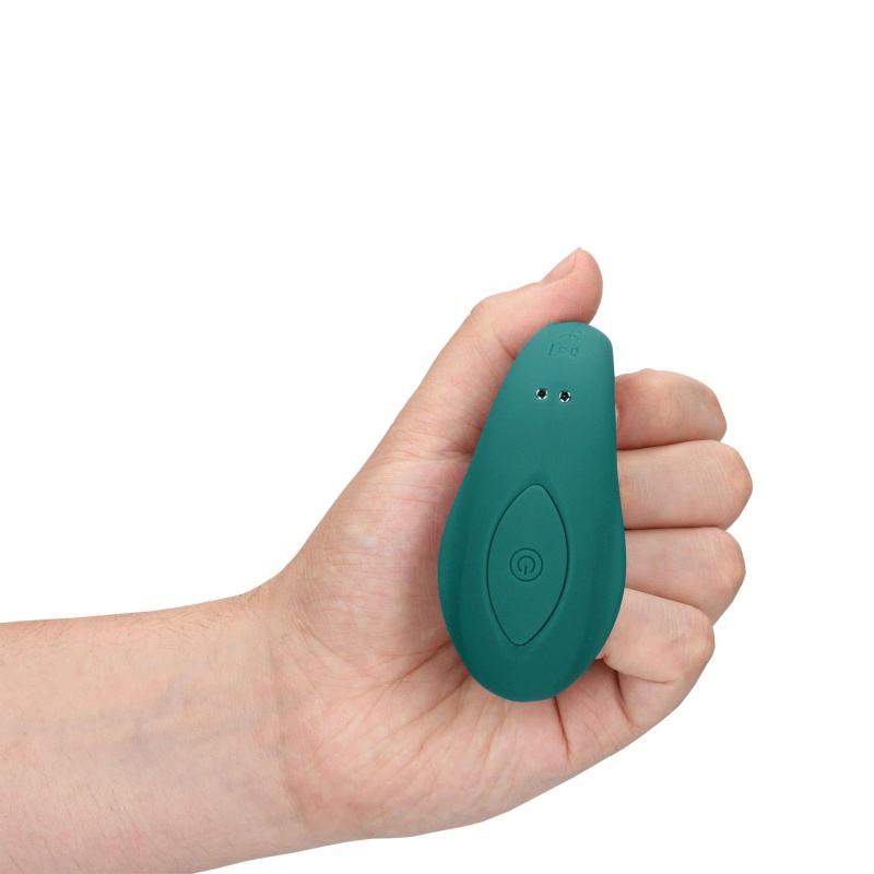 Wibrator dla par Couple Toy ze zdalnym sterowaniem, 2 silniki, średnica 2 cm, długość wprowadzania 7,9 cm - 3