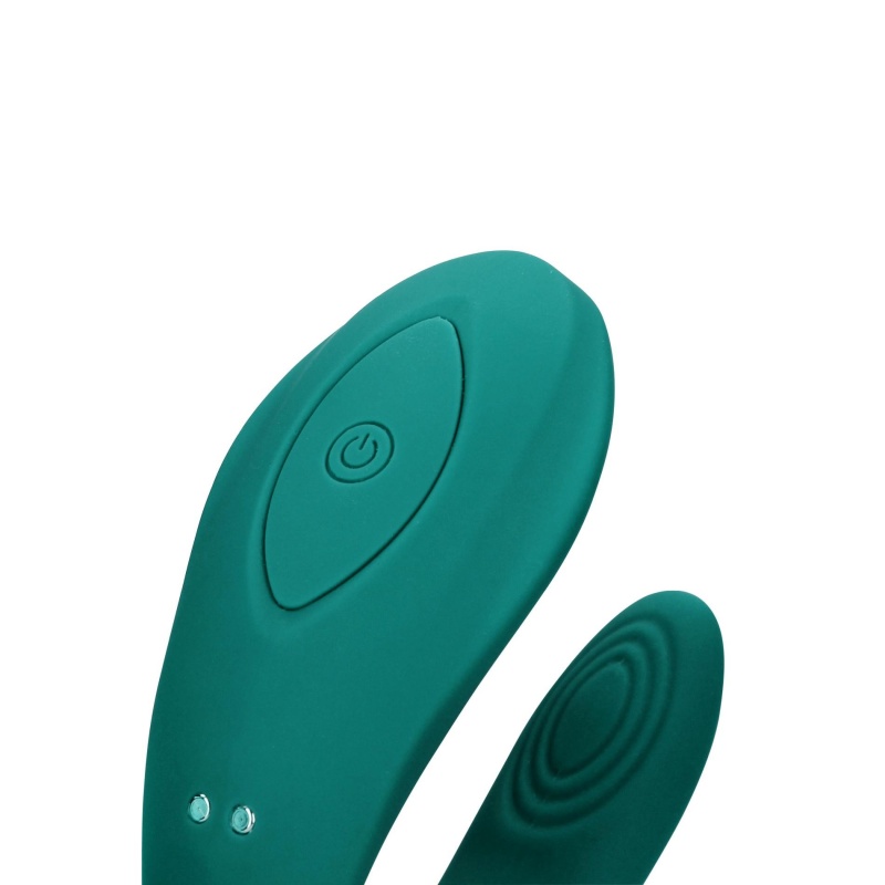 Wibrator dla par Couple Toy ze zdalnym sterowaniem, 2 silniki, średnica 2 cm, długość wprowadzania 7,9 cm - 6