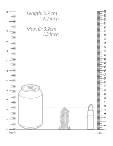 Model 29 - TPE Chastity Cage - Transparent