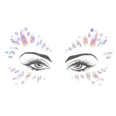 Body Jewelry Stickers - Face - 1 2