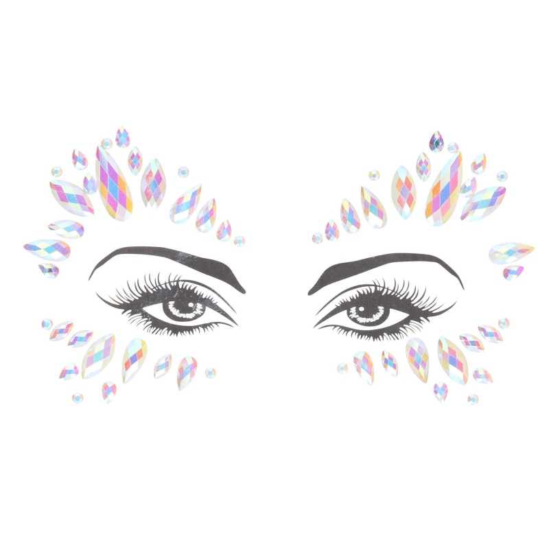 Body Jewelry Stickers - Face - 2