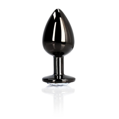 Round Gem Butt Plug - Large - 7