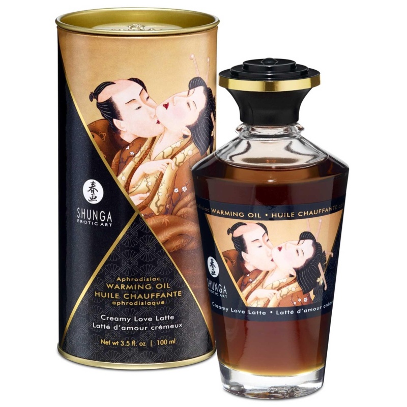 Warming Oil Creamy Love Latte - 1